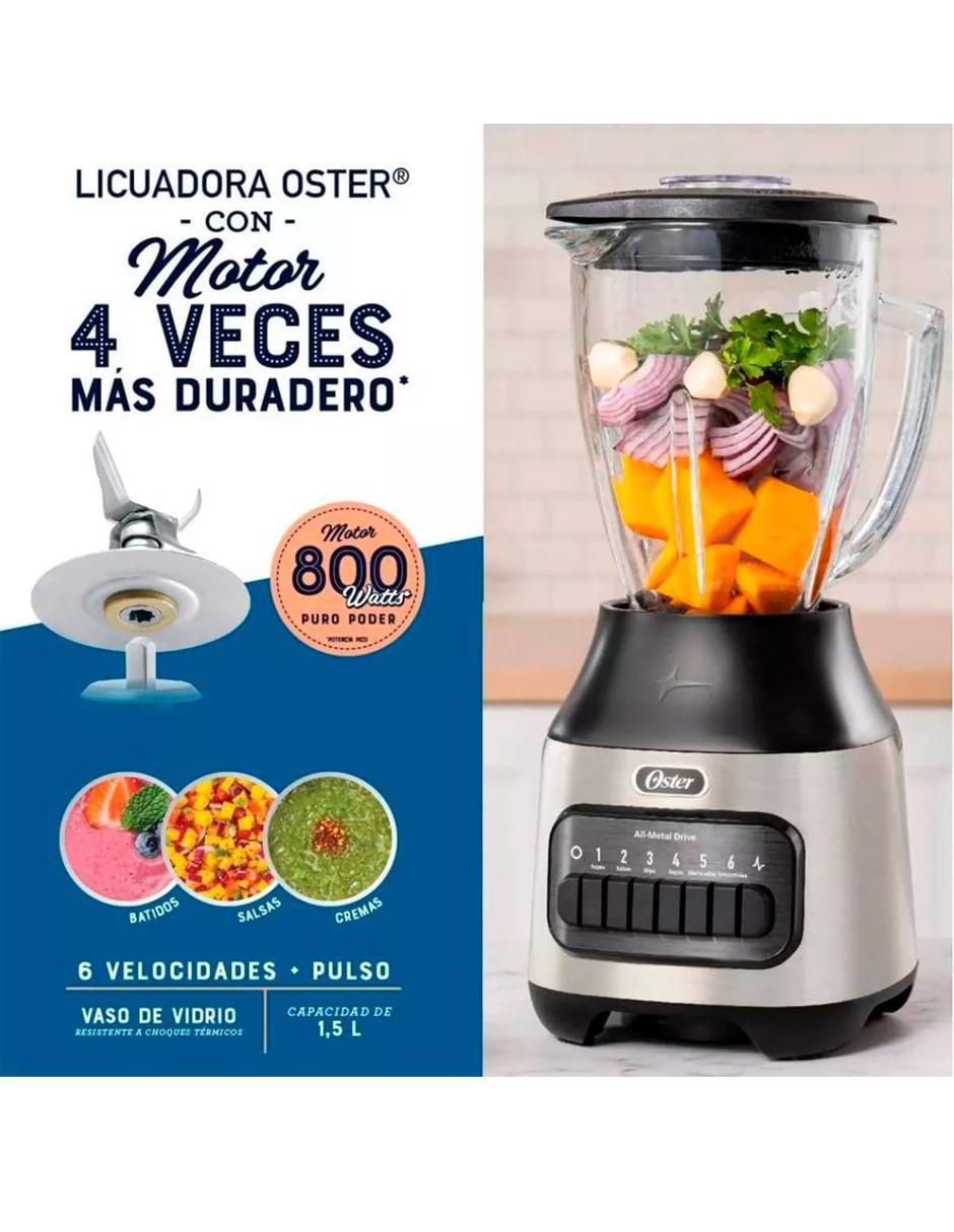 Licuadora Oster BLSTPEG-BGB-013 6 velocidades