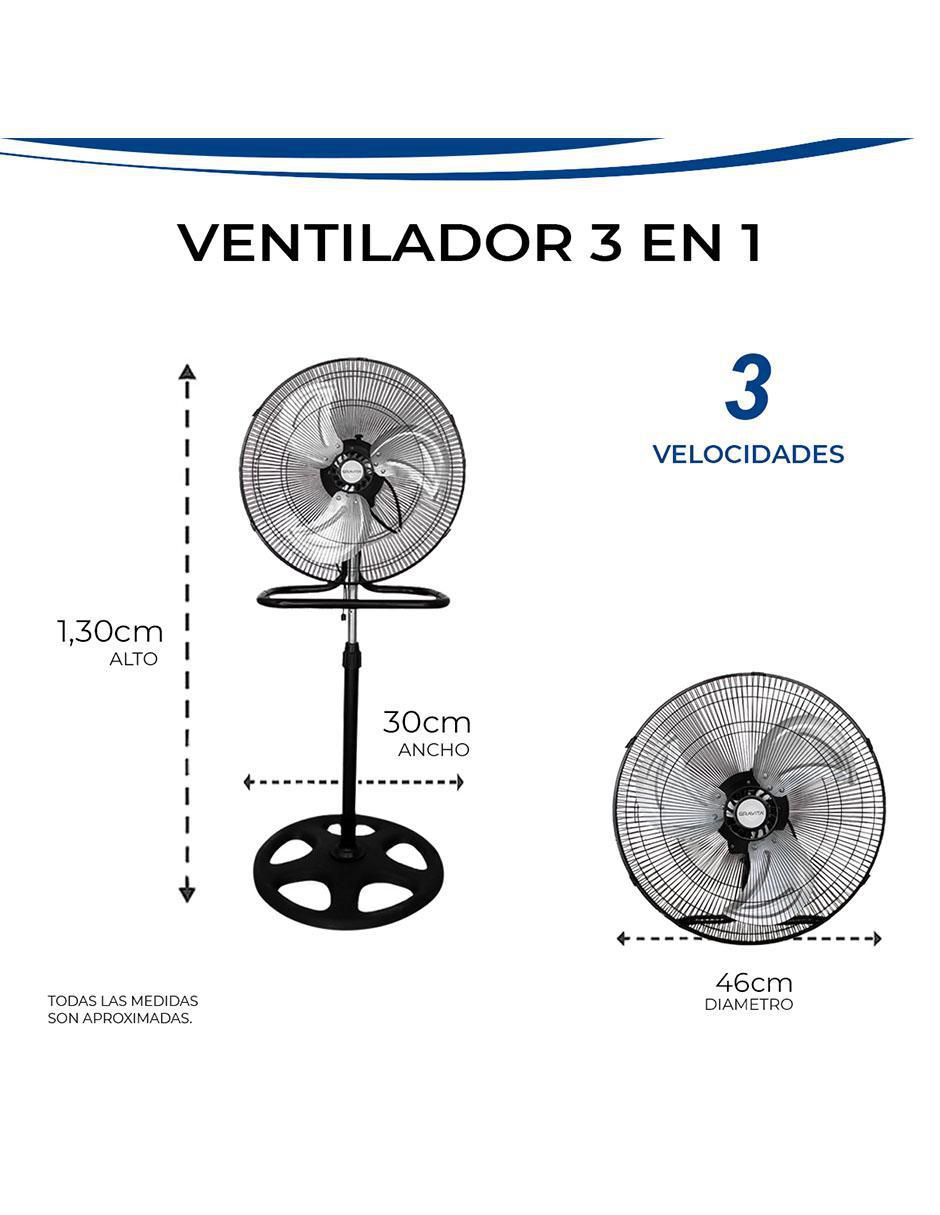 Ventilador 3 en 1 3 velocidades 7