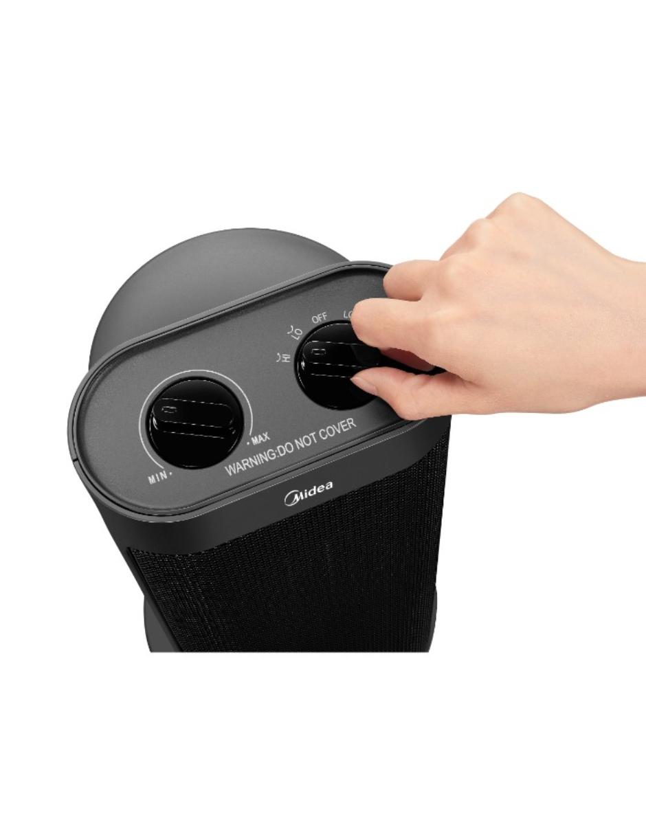 Calefactor torre cerámico eléctrico de 110 V 4