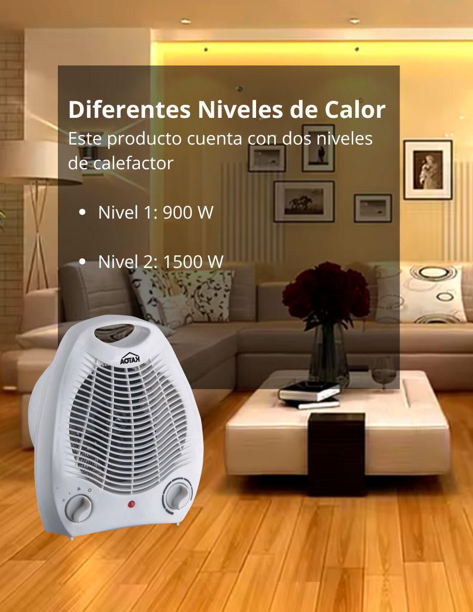 Calefactor portátil eléctrico Cnx de 127 V