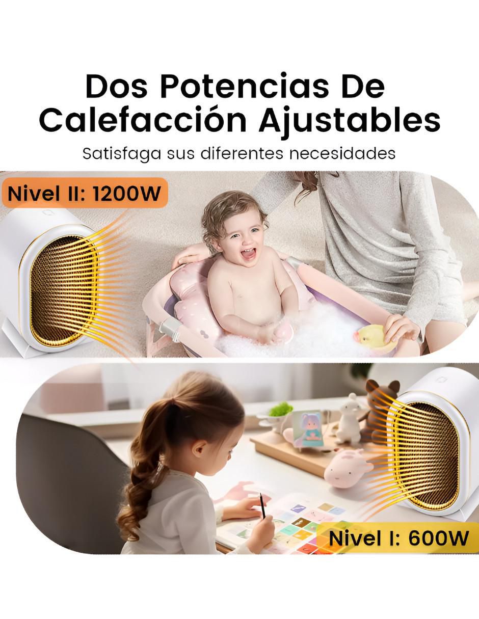 Calefactor portátil eléctrico Wünd de 127 V