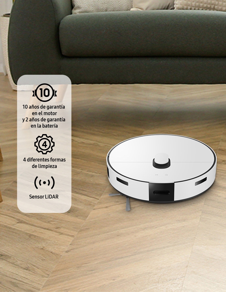 Aspiradora robot Samsung vr7md96514g/ax 4 litros