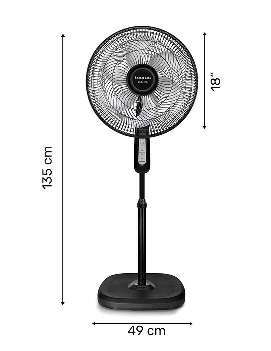 Ventilador 3 en 1 Taurus con control remoto 3 velocidades