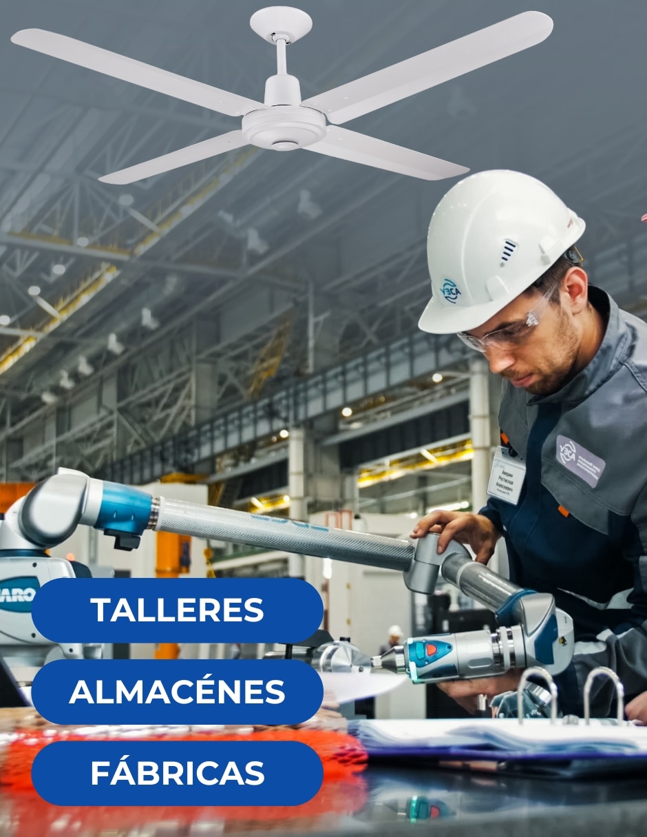 Ventilador de techo con control remoto 3 velocidades 5