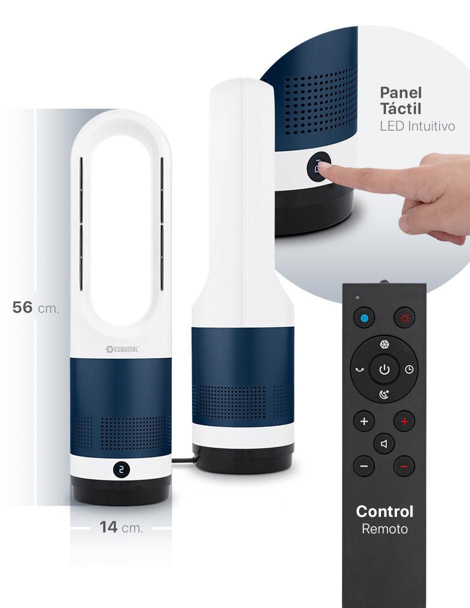 Calefactor torre cerámico eléctrico de 127 V 6