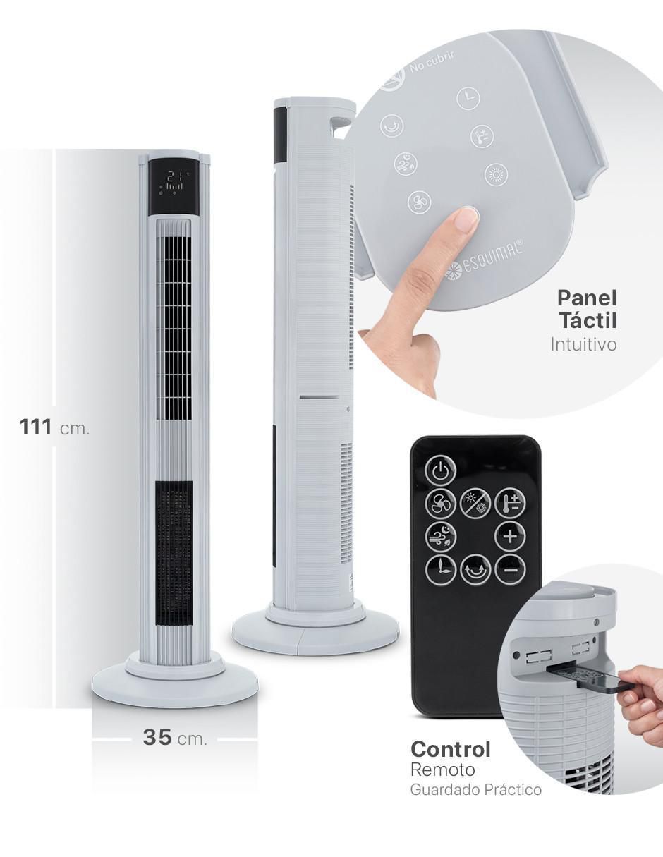 Calefactor torre cerámico eléctrico de 127 V 6