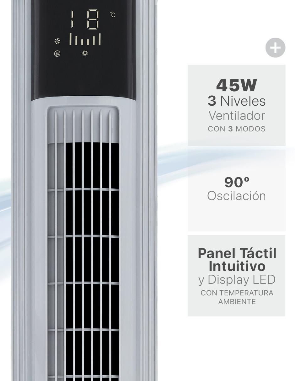 Calefactor torre cerámico eléctrico de 127 V 3