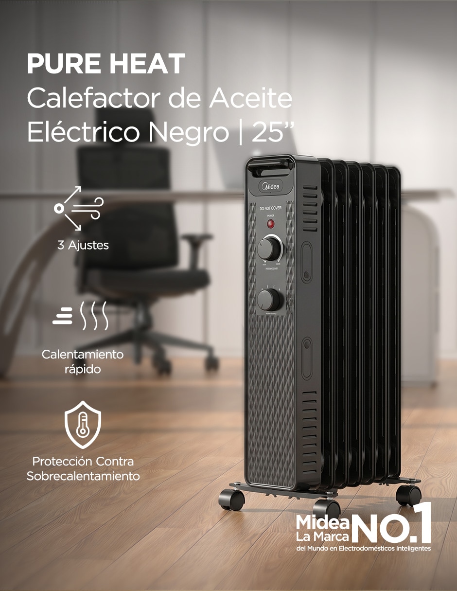 Calefactor de aceite portátil de gas de 127 V 3