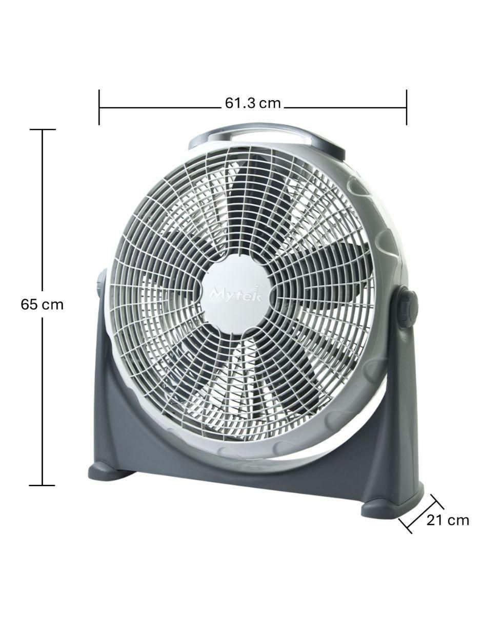Ventilador de piso Mytek 3 velocidades