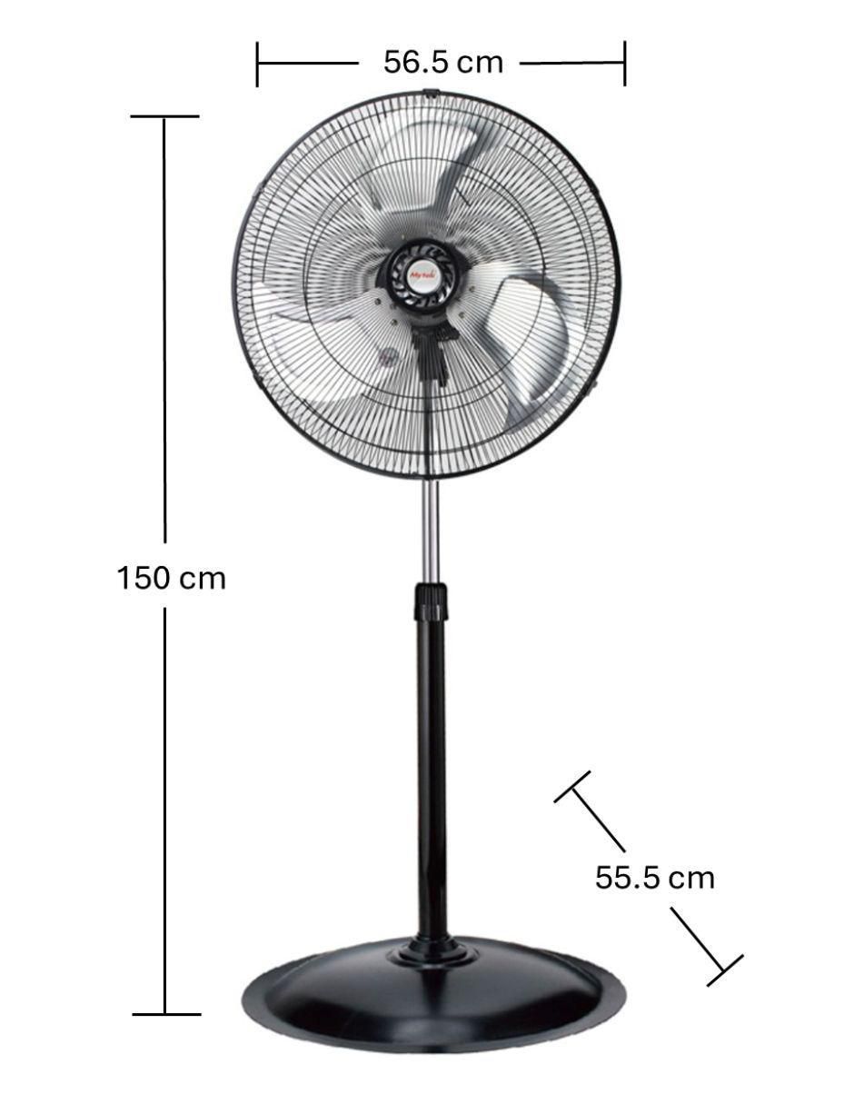 Ventilador de pedestal Mytek 3 velocidades