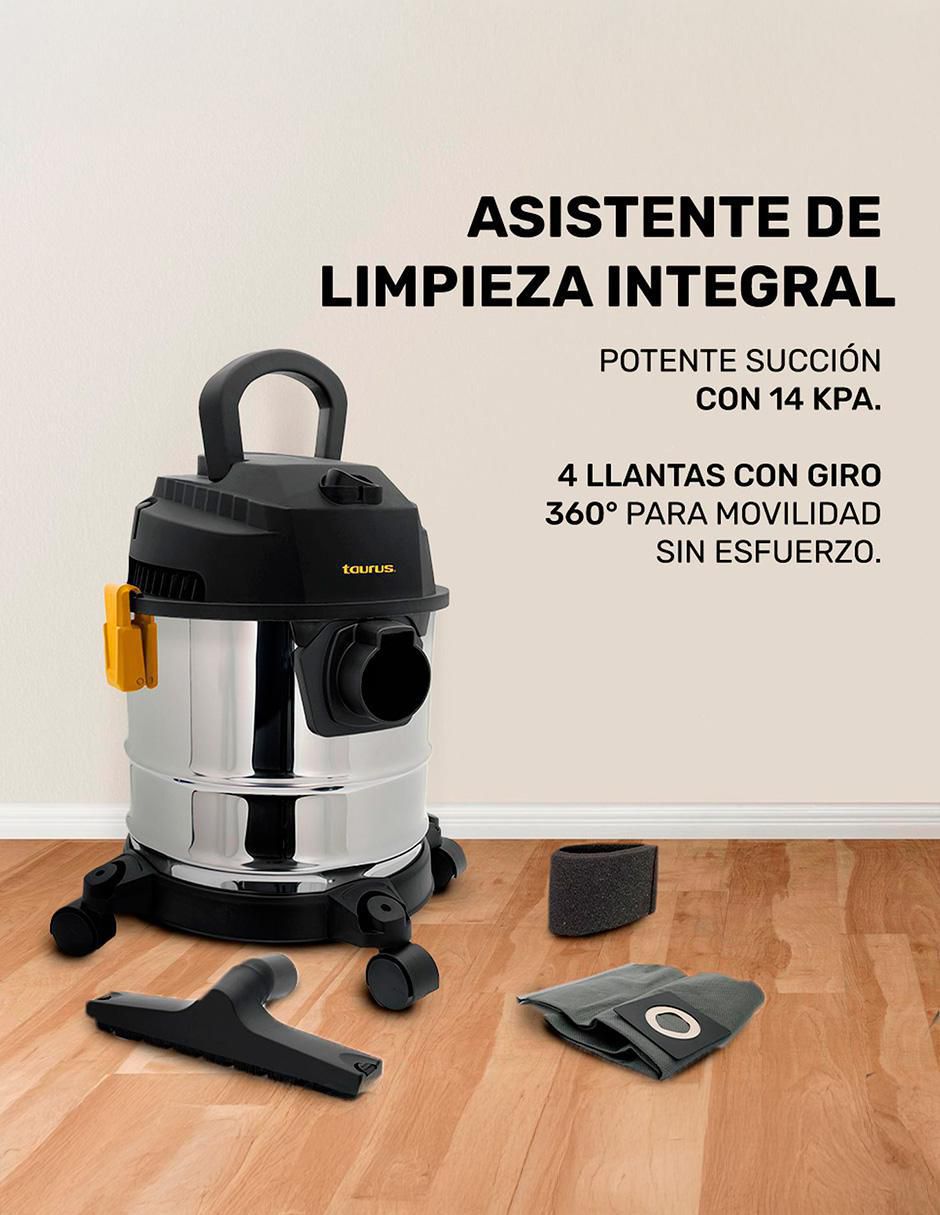 Aspiradora wet & dry tempest 12 litros