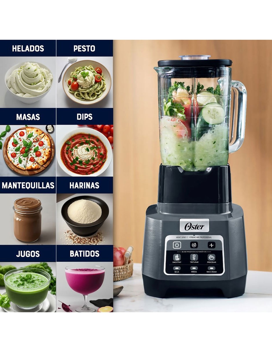 Licuadora reversible Oster Xtreme Mix 3 velocidades