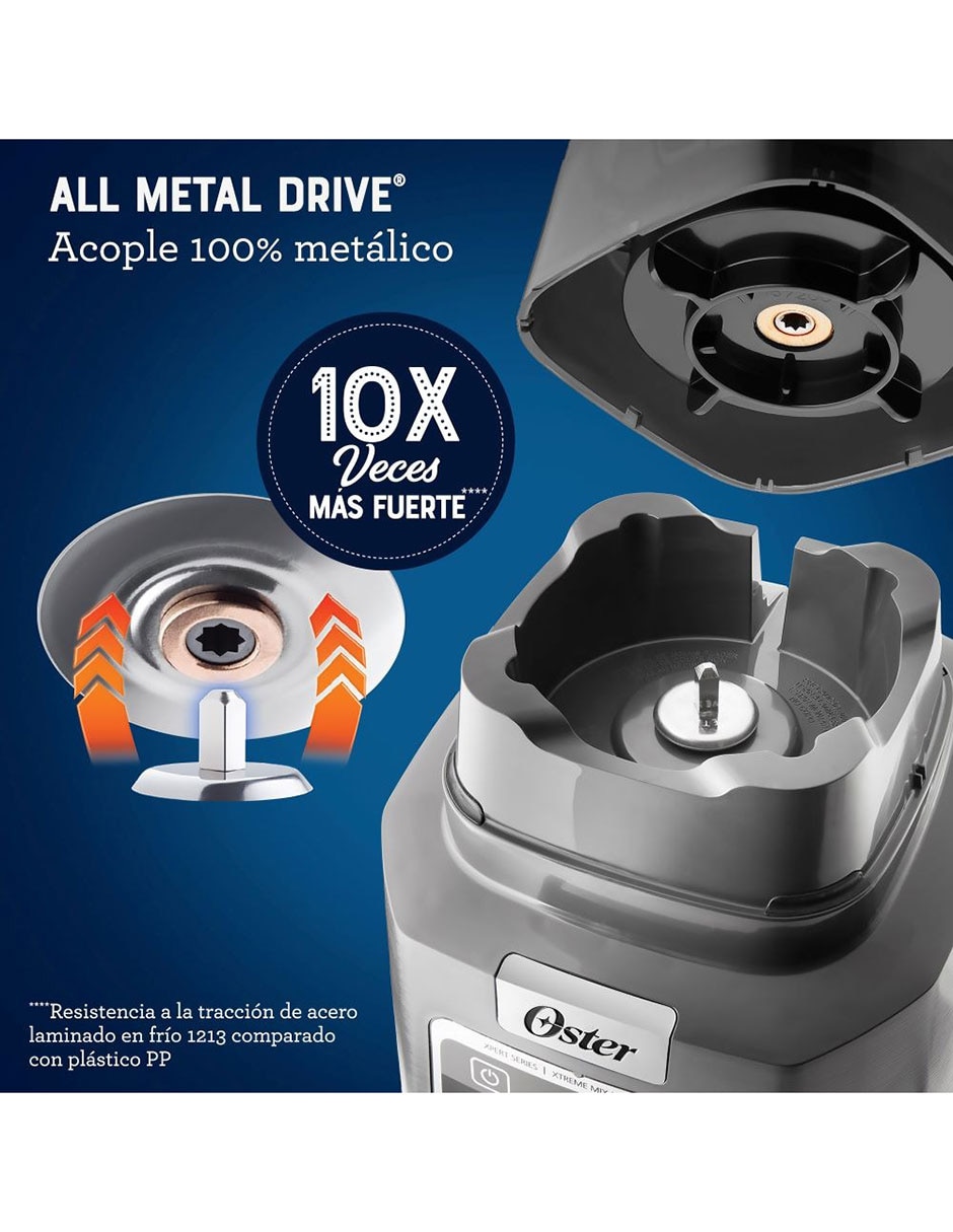Licuadora reversible Oster Xtreme Mix 3 velocidades