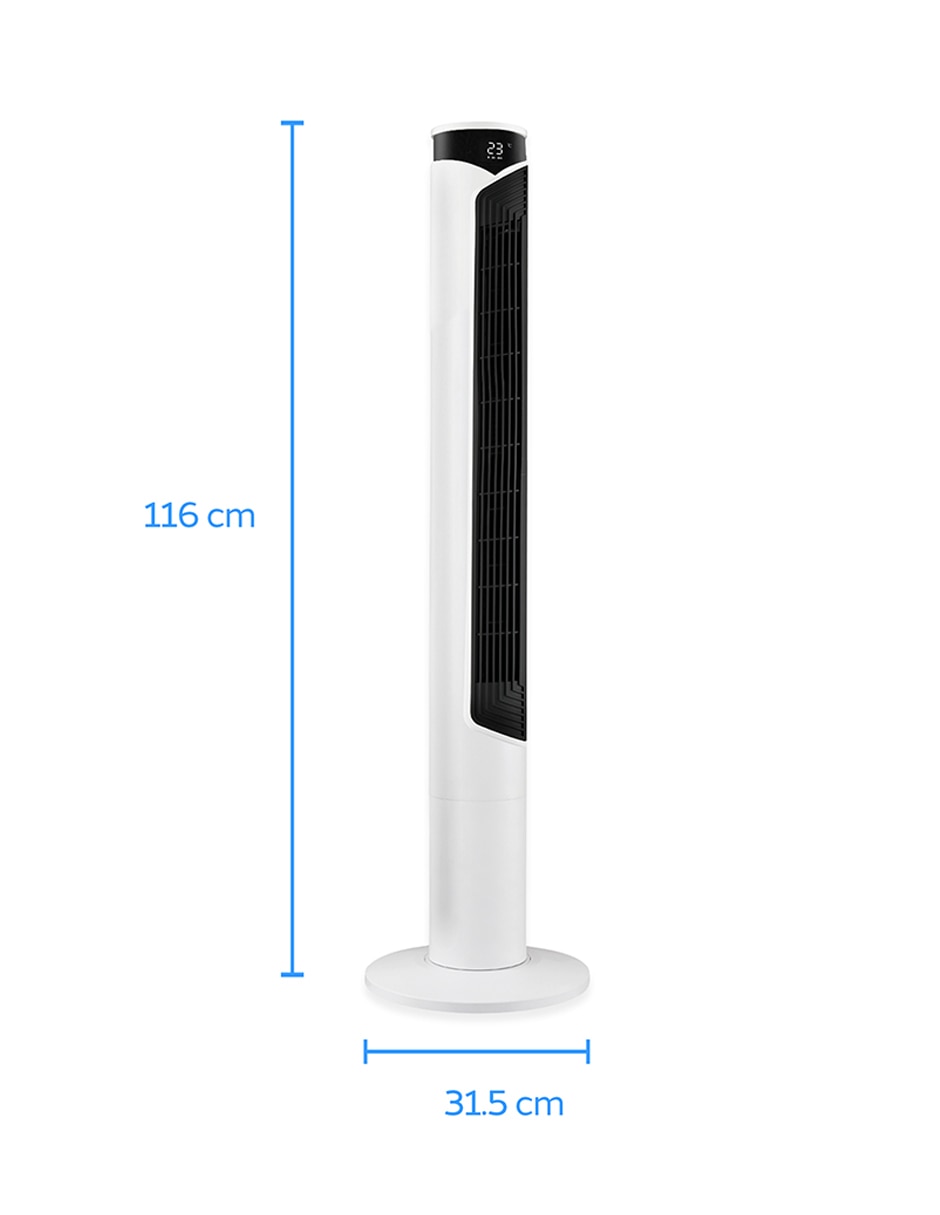 Ventilador de torre Navia con control remoto 3 velocidades