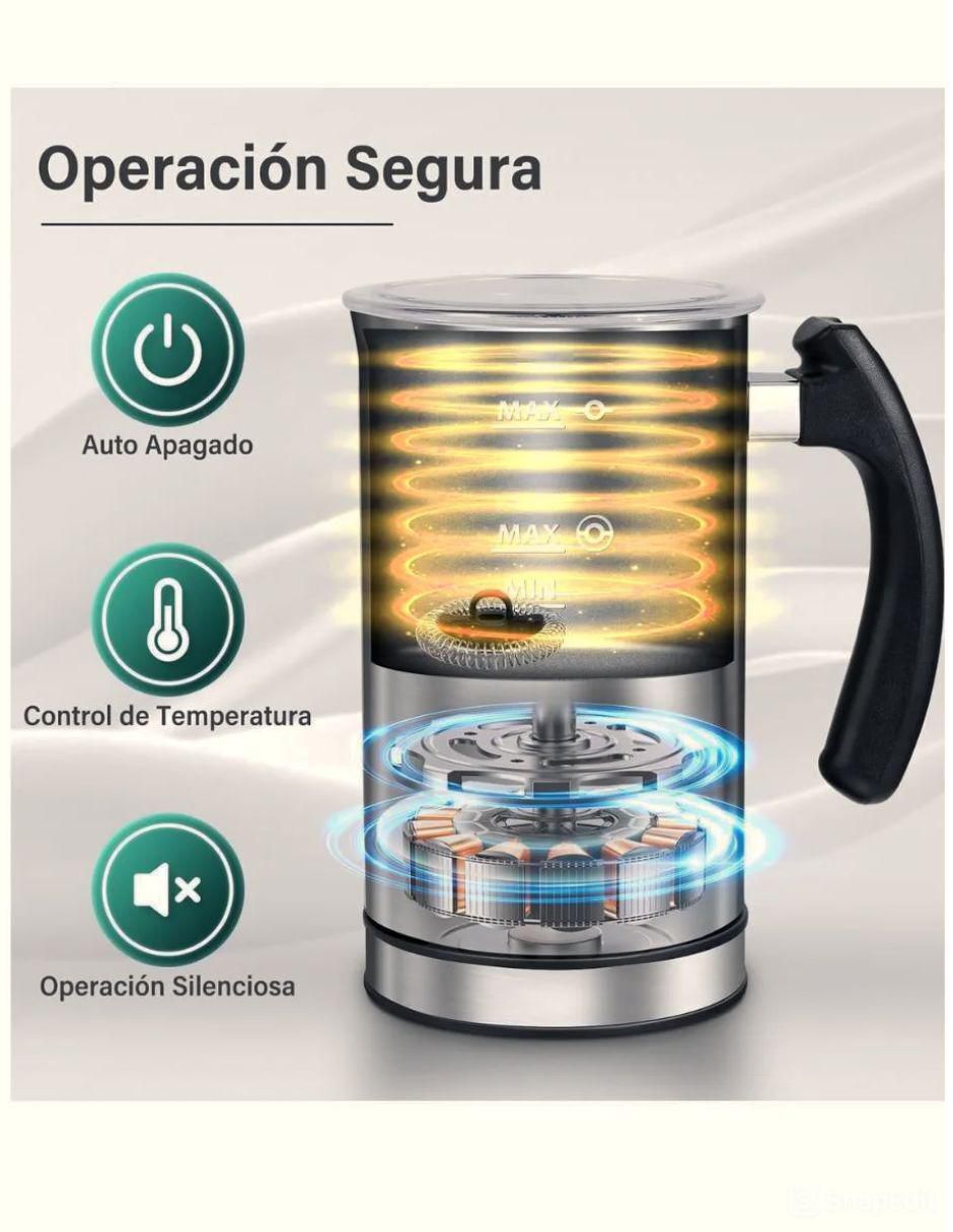 Espumador de leche eléctrico