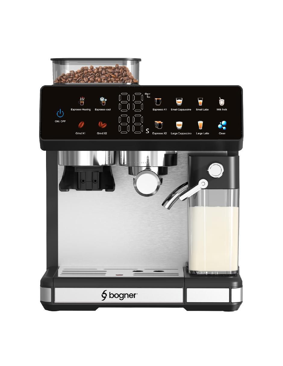 Cafetera con molino Bogner bdcm10