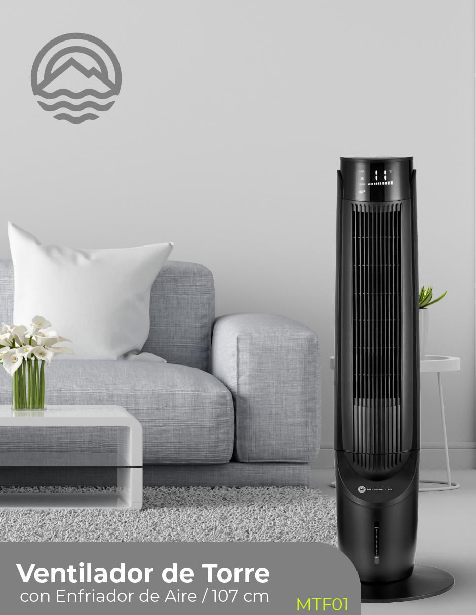 Enfriador de aire con control remoto 3 velocidades 2