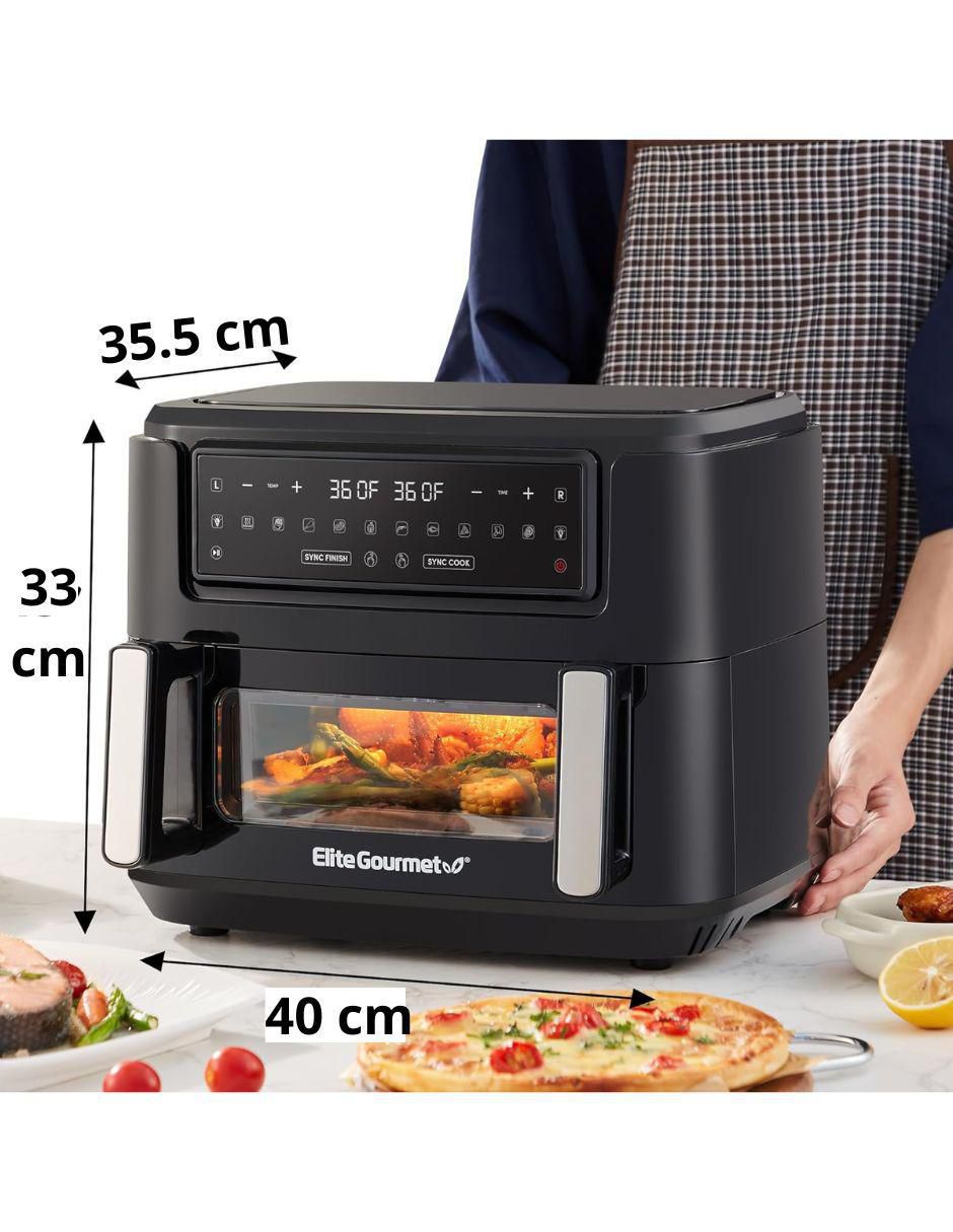 Freidora de aire Elite Gourmet Gourmet 10.4 L Eaf1055D