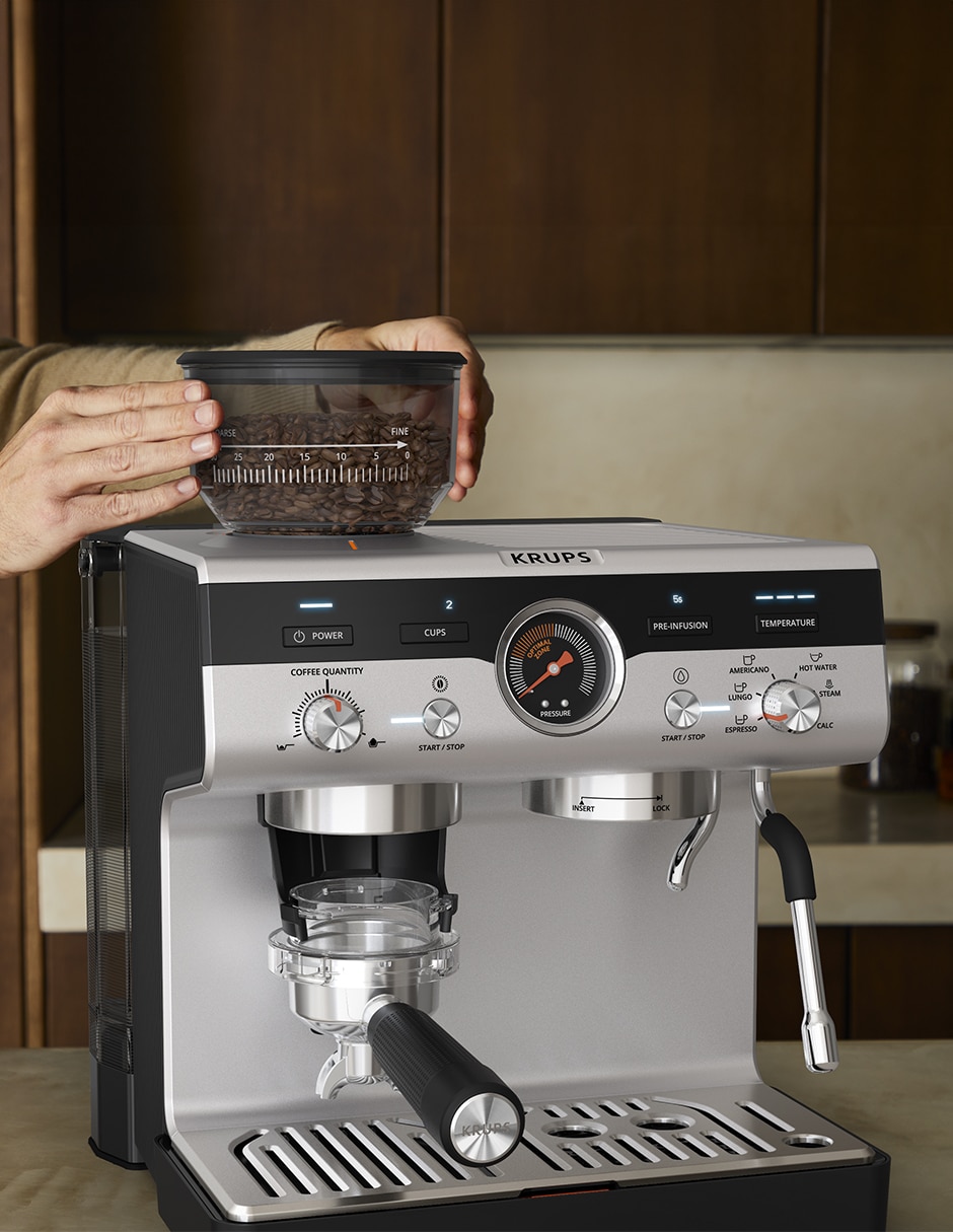 Cafetera espresso Krups precisión XP804TU0