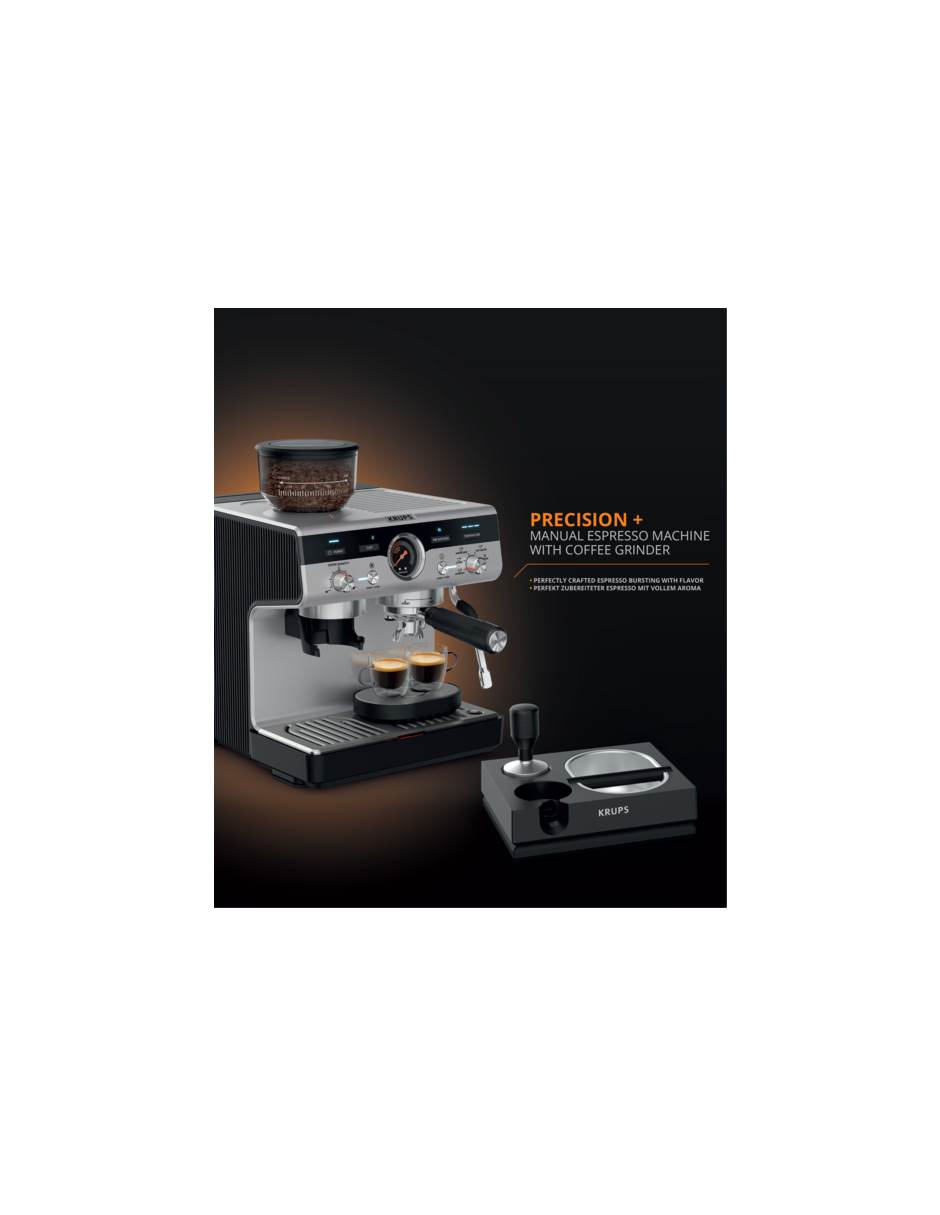 Cafetera espresso precisión XP804TU0 Cafetera espresso precisión XP804TU0