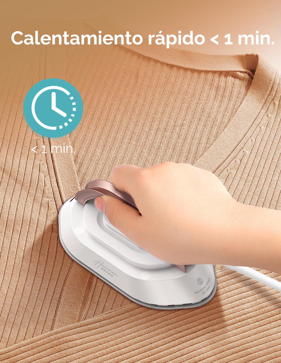 Set plancha Heuman Brand NV316C+NV301 suela cerámica