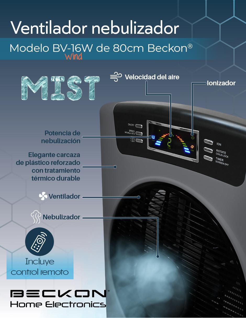 Ventilador de torre con control remoto 3 velocidades 5