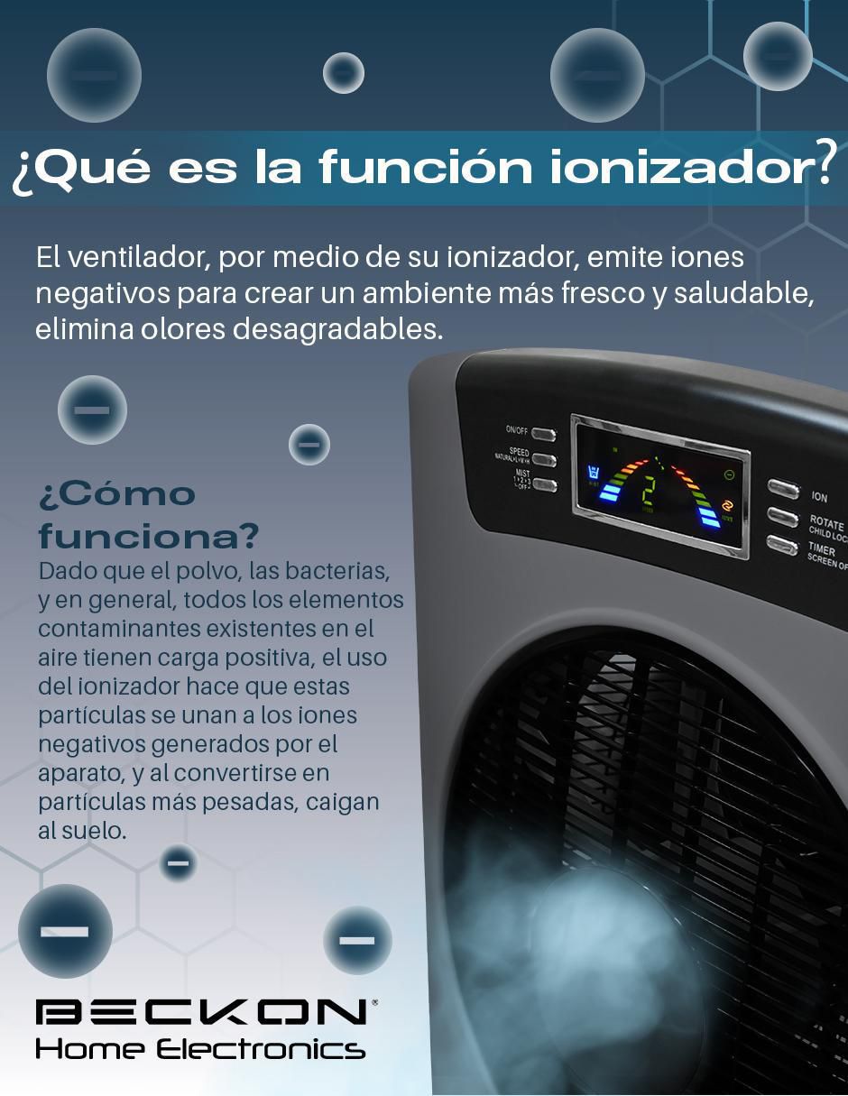 Ventilador de torre con control remoto 3 velocidades 2