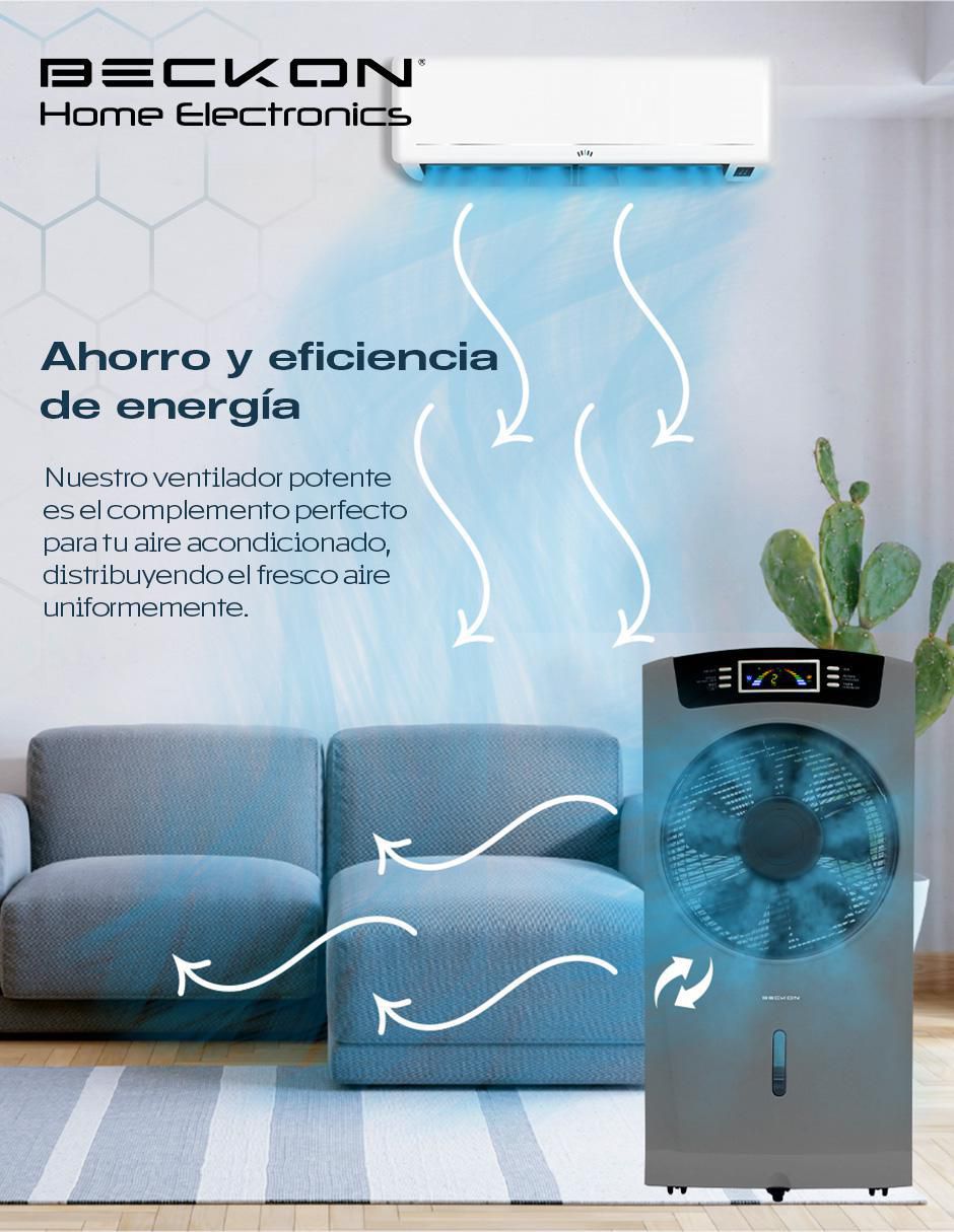 Ventilador de torre con control remoto 3 velocidades 7