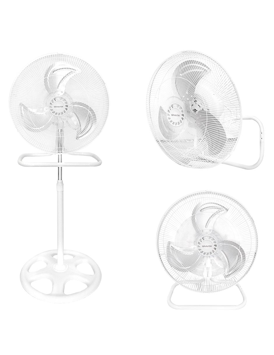 Ventilador 3 en 1 Gravita 3 velocidades