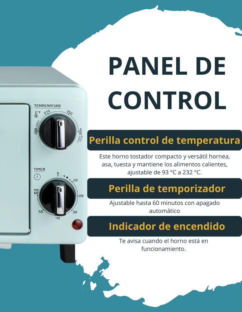 Horno eléctrico e Eto147m Americana Collection 9 L 2