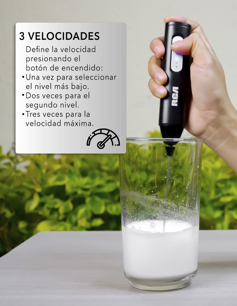 Espumador de leche eléctrico