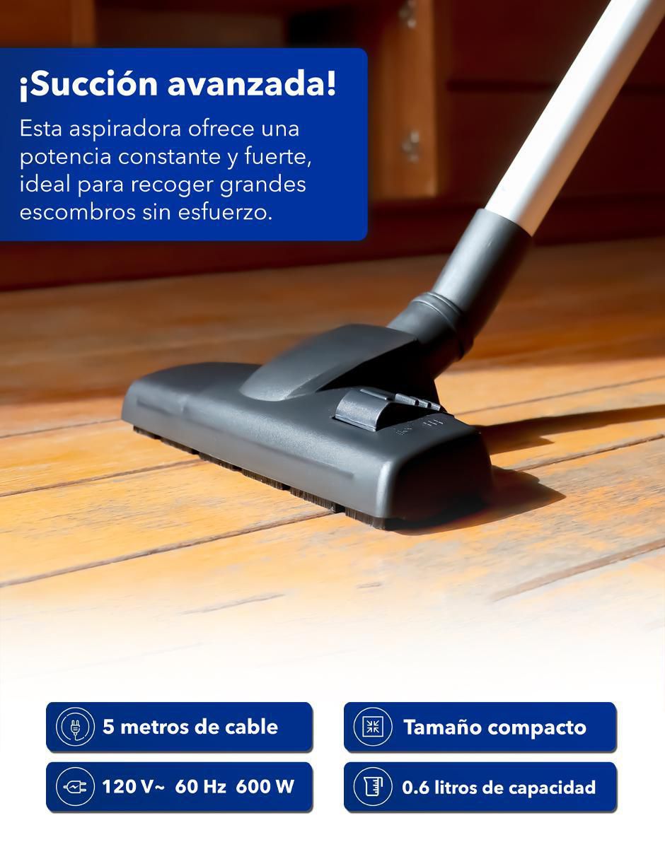 Aspiradora de mano Rca rc-a1 600 ml