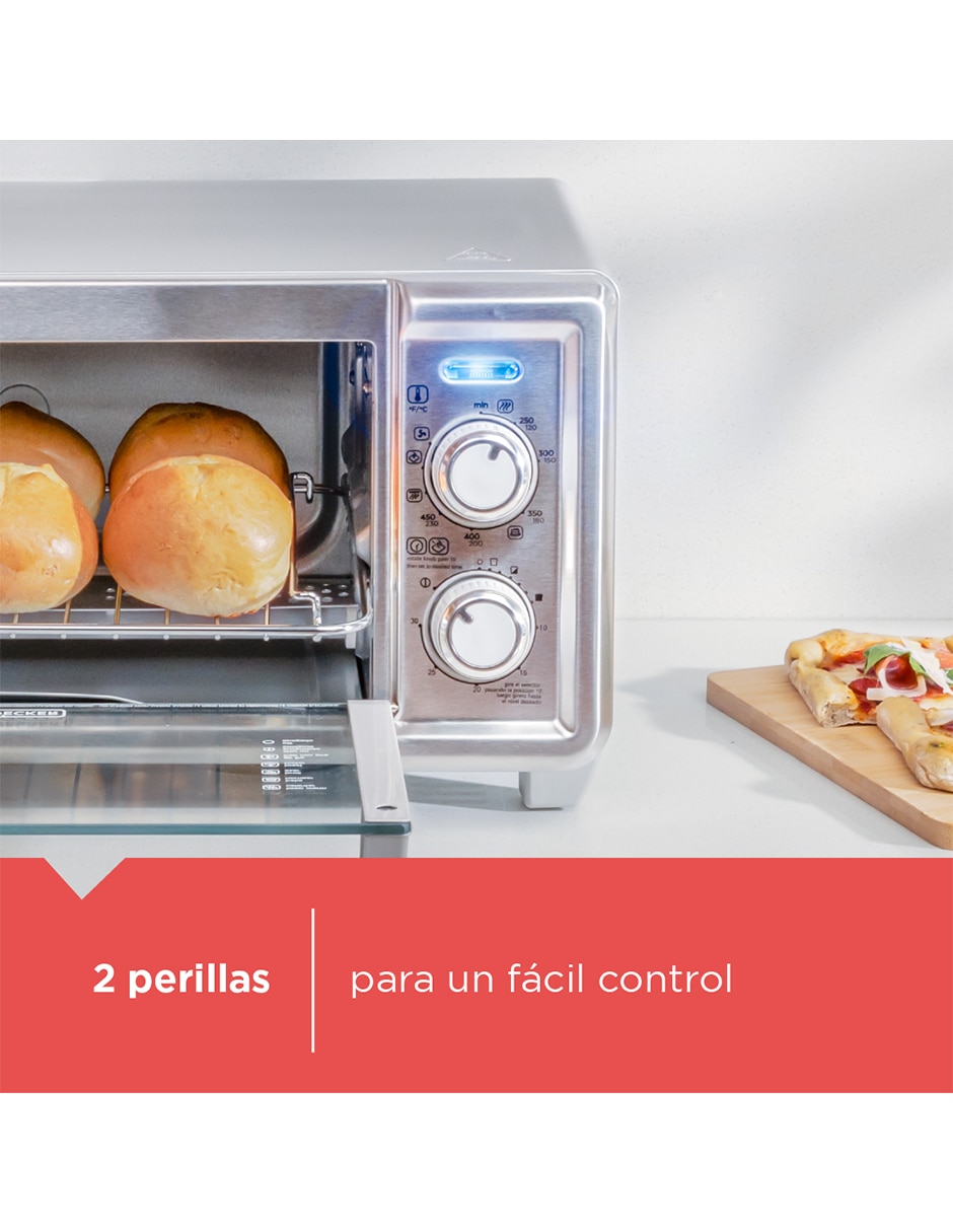Horno eléctrico Black + Decker 22 L