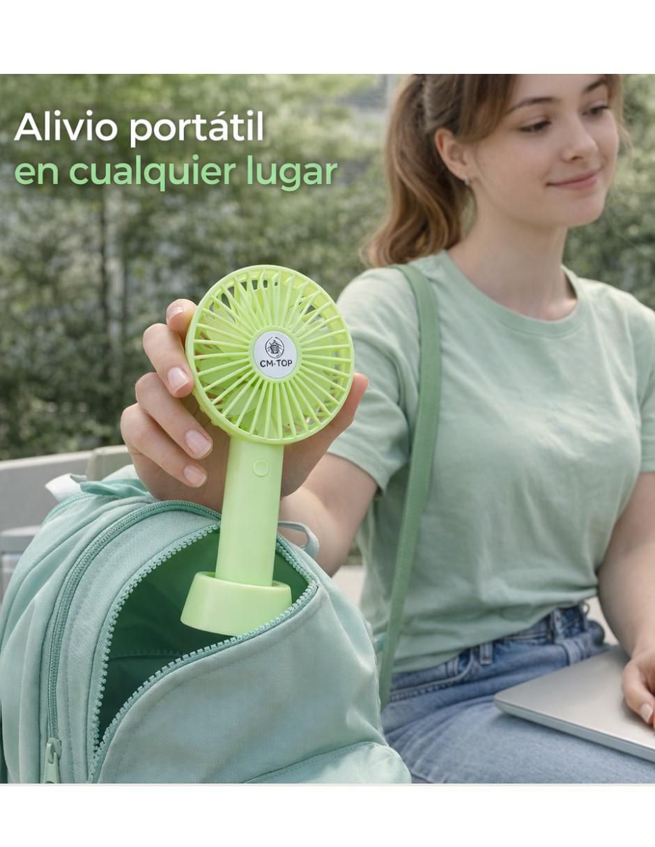 Mini ventilador no 3 'velocidades'