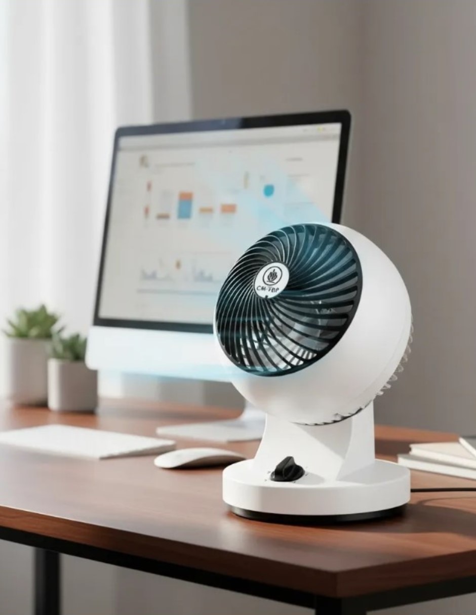 Ventilador de escritorio cm top "con control remoto" (si aplica) 3 "velocidades"