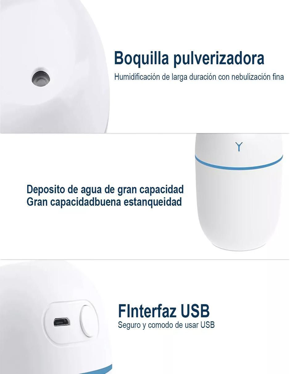 Humidificador y purificador 260 ml