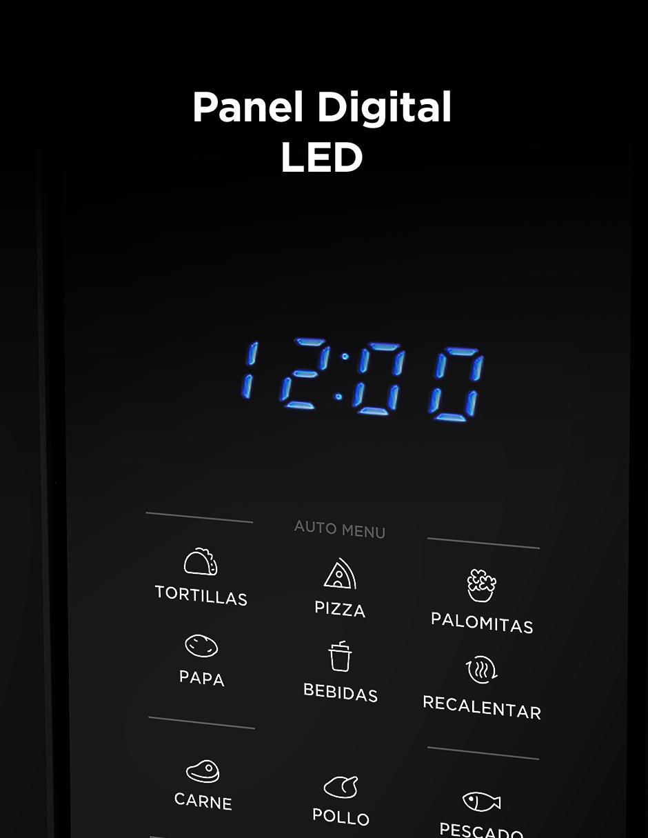 Horno de microondas convencional modelo MMDX211S2MB de 1.1 pies cúbicos 3