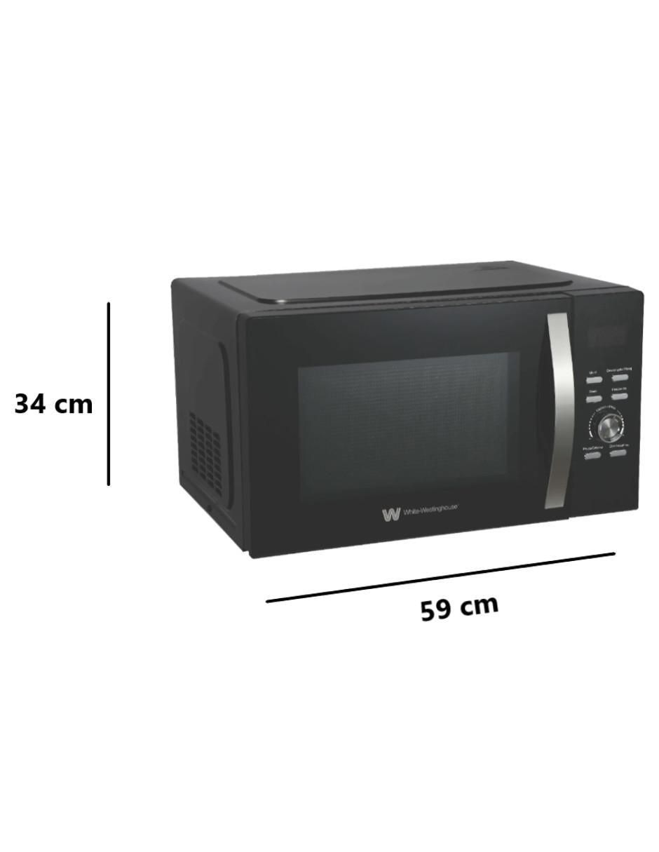 Horno de microondas convencional modelo WWCMV10028WE de 1 pie cúbico 4