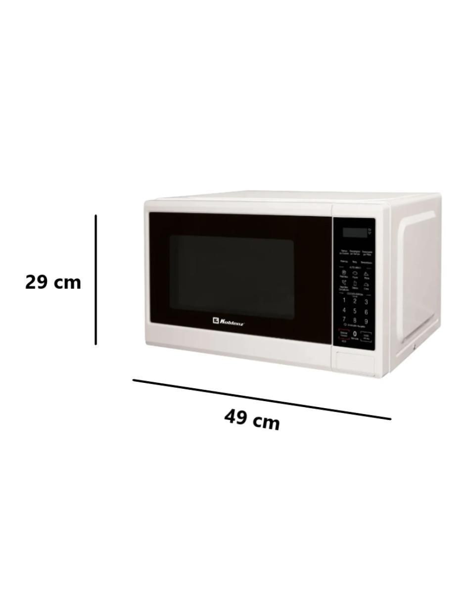 Horno de microondas convencional modelo MWKM07BHA-BLA de 0.7 pies cúbicos 4