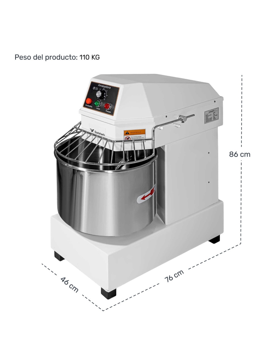 Amasadora industrial Gutstark MKZ-AMASA40LTIND