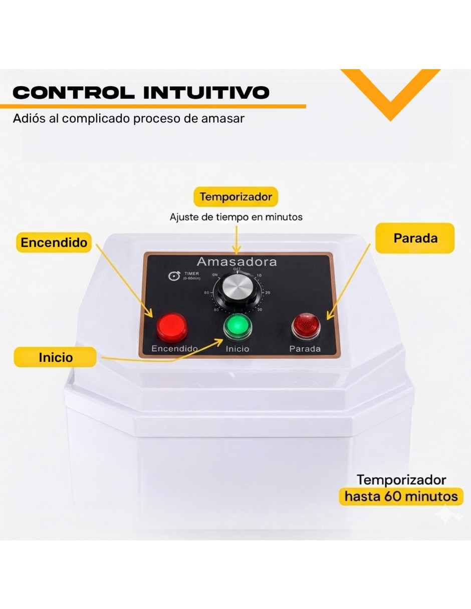 Amasadora industrial Gutstark MKZ-AMASA40LTIND