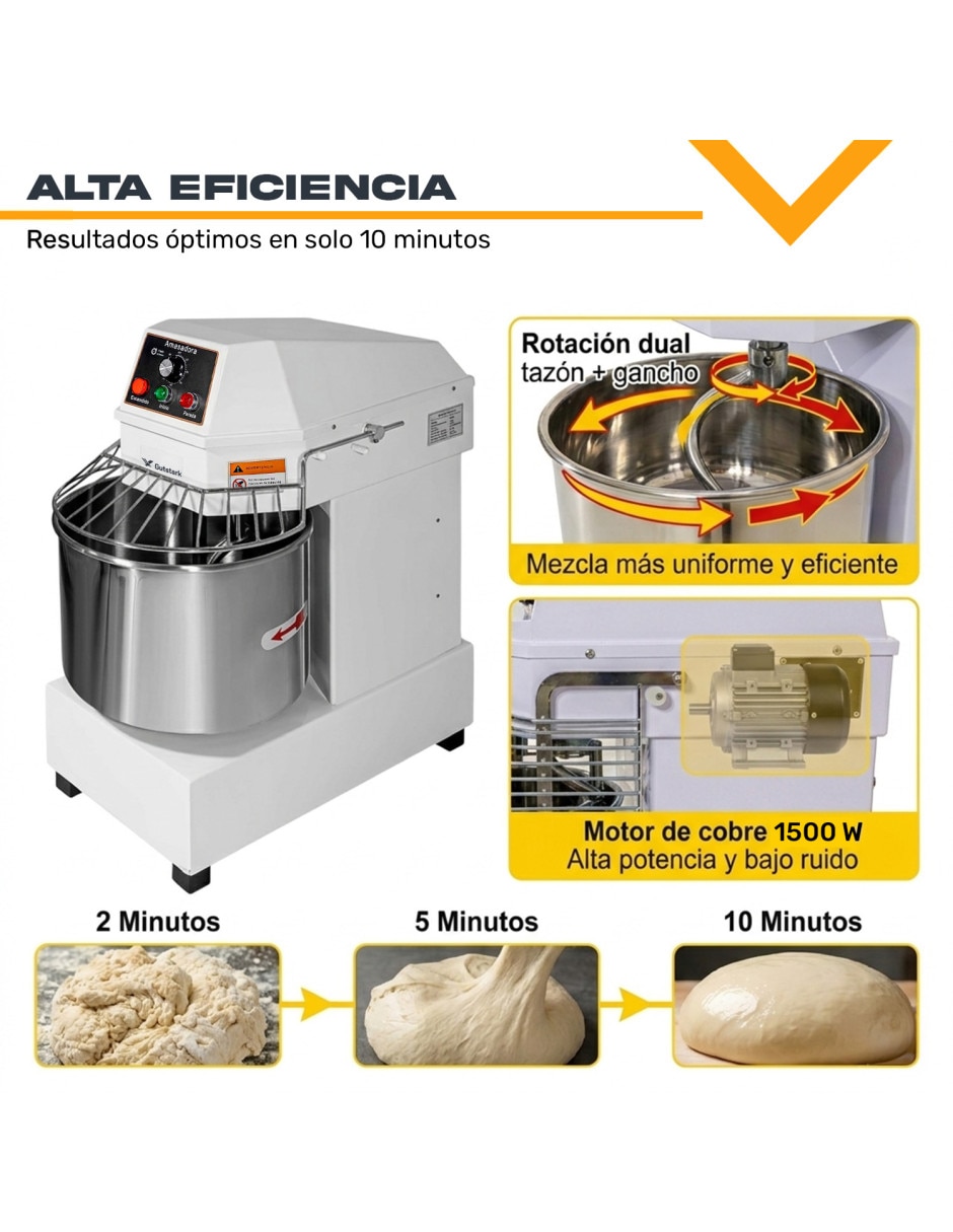 Amasadora industrial Gutstark MKZ-AMASA40LTIND