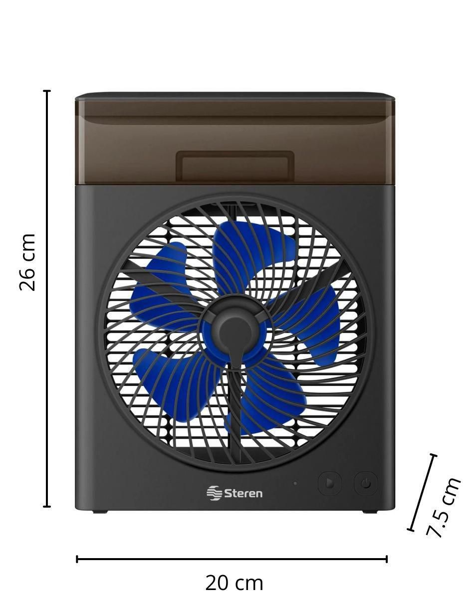 Mini ventilador Steren 3 velocidades