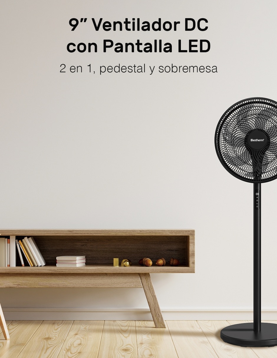 Ventilador de pedestal 3 velocidades 11