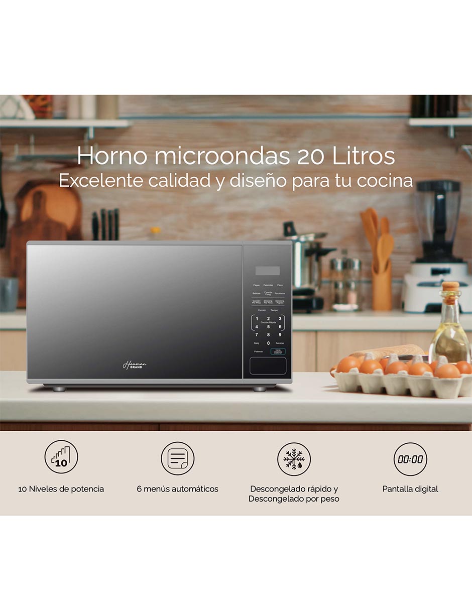 Horno de microondas convencional modelo P70B20P-ZS de 0.7 pies Horno de microondas convencional modelo P70B20P-ZS de 0.7 pies