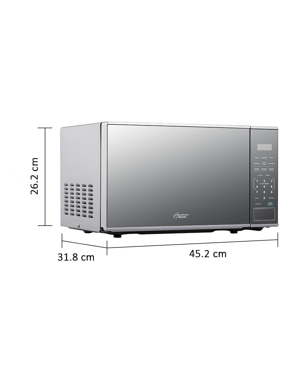 Horno de microondas convencional modelo P70B20P-ZS de 0.7 pies 2