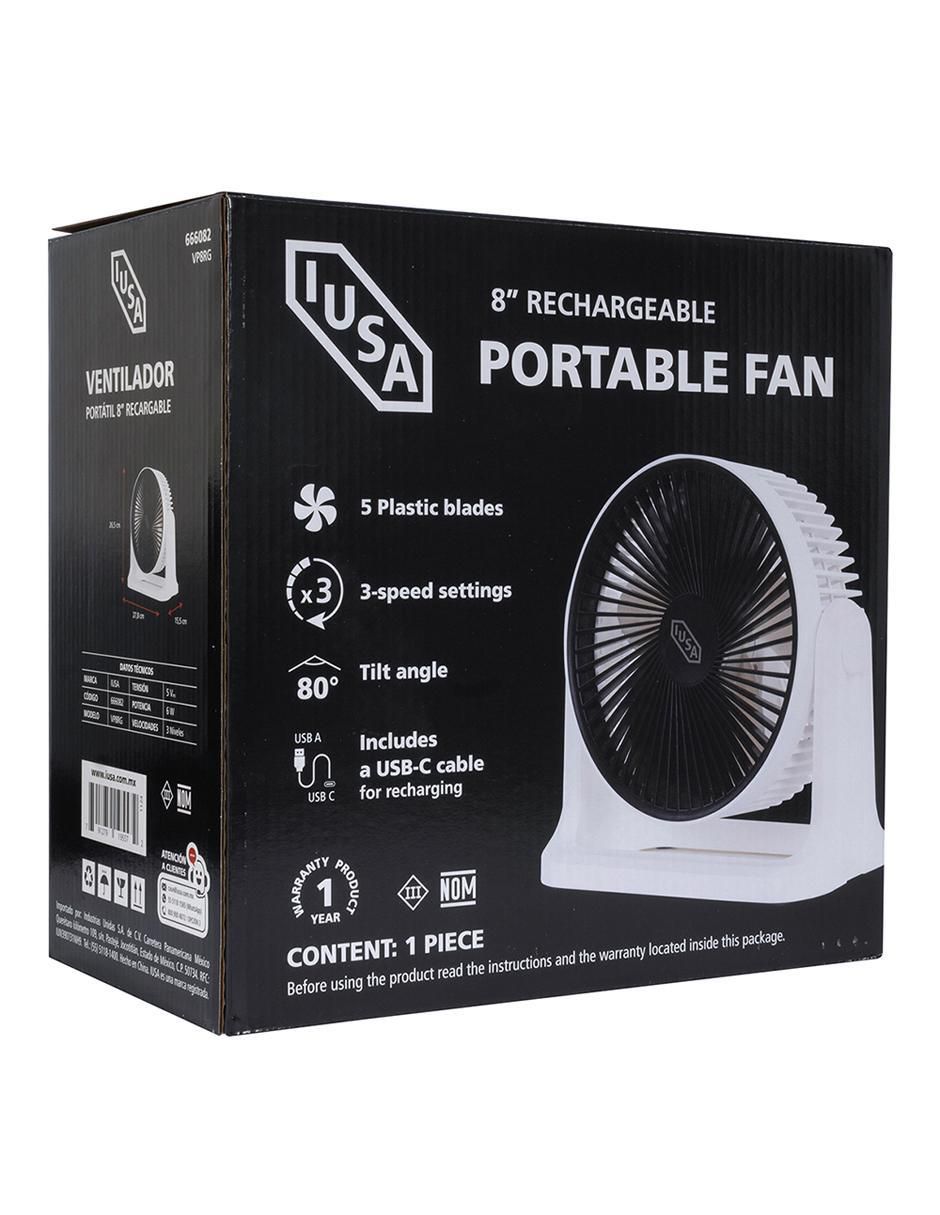 Mini ventilador Iusa 3 velocidades