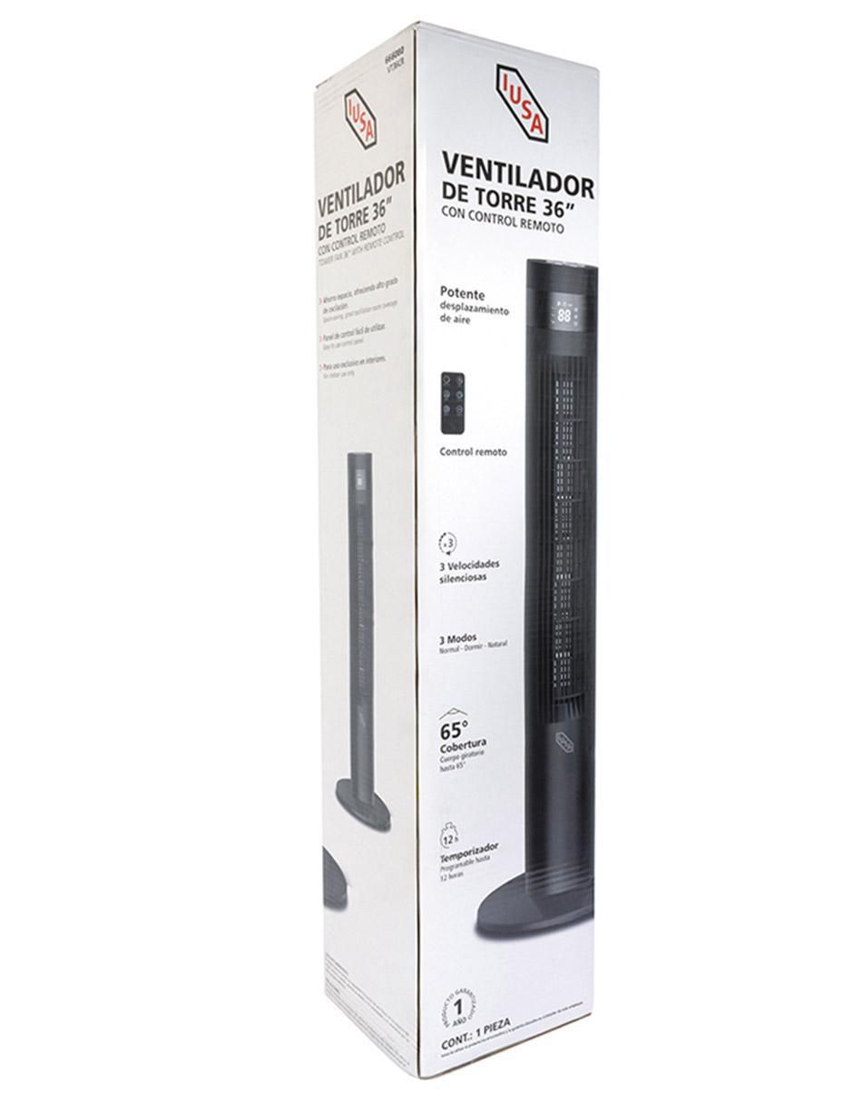 Ventilador de torre Iusa con control remoto 3 velocidades