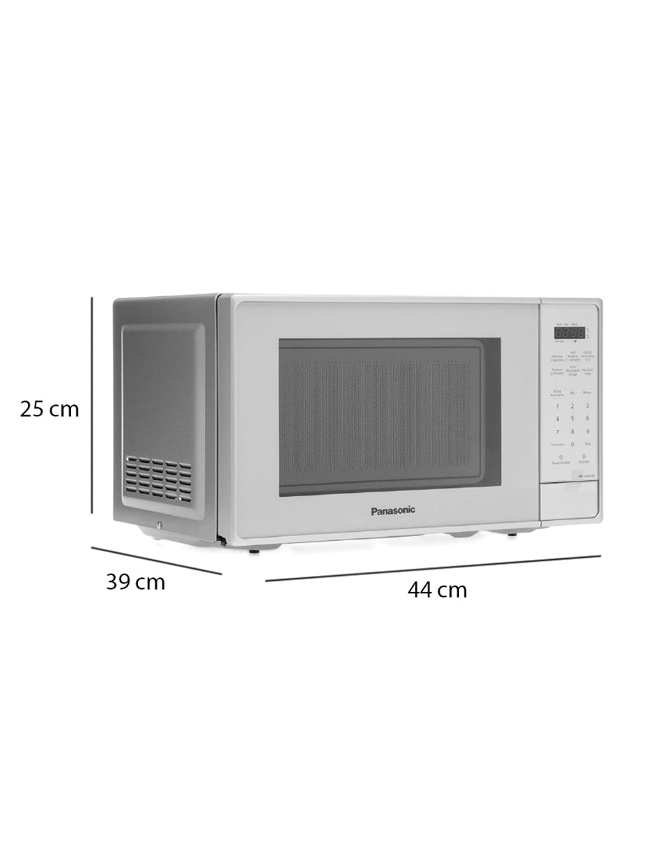 Horno de microondas convencional Panasonic modelo NN-SB25JMRUH de 0.7 pies cúbicos
