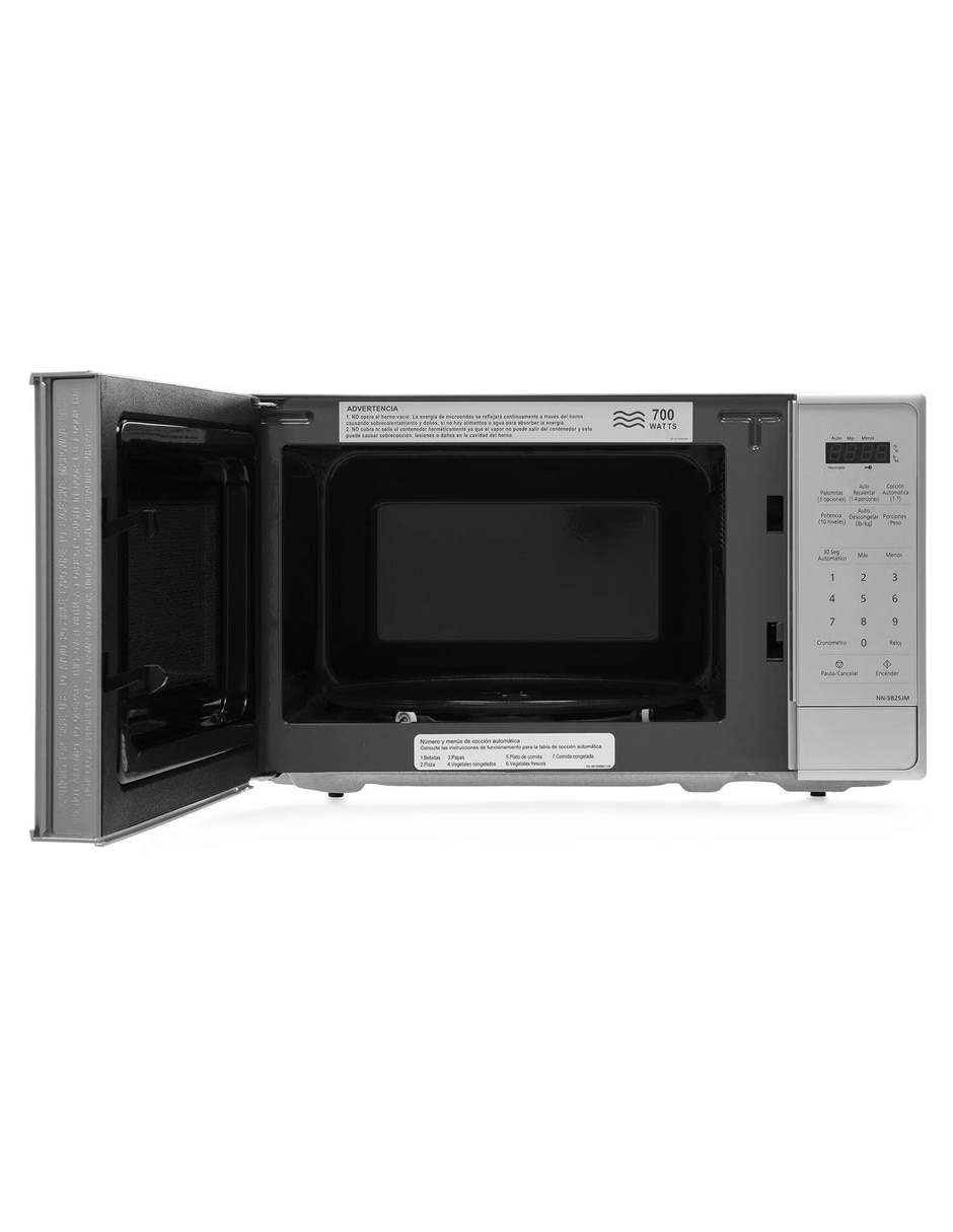 Horno de microondas convencional modelo NN-SB25JMRUH de 0.7 pies cúbicos Horno de microondas convencional modelo NN-SB25JMRUH de 0.7 pies cúbicos